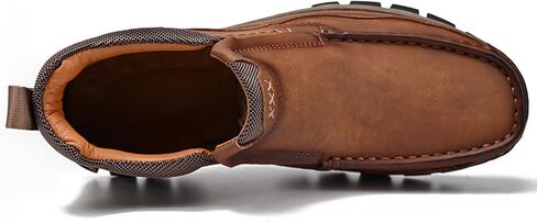 Men’s Slip-On Casual Loafers Lightweight Non-Slip Outdoor High Top Shoes in Saudi Arabia