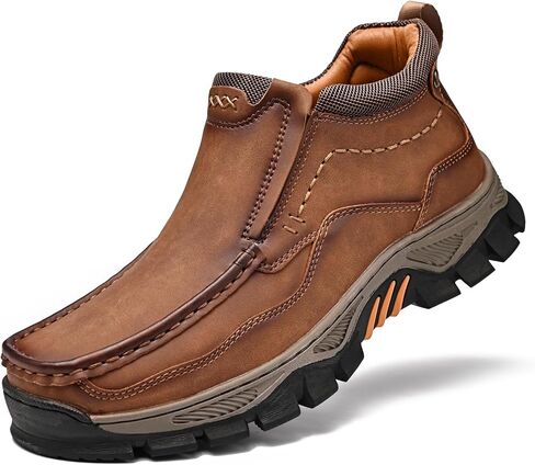 Men’s Slip-On Casual Loafers Lightweight Non-Slip Outdoor High Top Shoes in Saudi Arabia