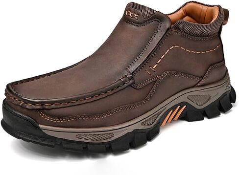 Men’s Slip-On Casual Loafers Lightweight Non-Slip Outdoor High Top Shoes in Saudi Arabia