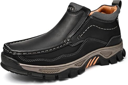 Men’s Slip-On Casual Loafers Lightweight Non-Slip Outdoor High Top Shoes in Saudi Arabia