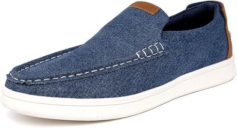 Nautica Men's Slip-On Loafers Casual Moc Toe Sneakers Boat Shoes Slipper for Men – Lightweight & Comfortable - Derwin in Kuwait