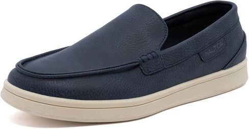 Nautica Men's Slip-On Loafers Casual Moc Toe Sneakers Boat Shoes Slipper for Men – Lightweight & Comfortable - Derwin in Kuwait