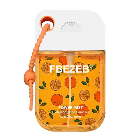 3Pcs Power Mist Hydrating Hand Sanitizer with Cute Keychain, Portable Power Mist Hydrating Spray for Hand, Mini Pocket Sprayer Mist for Women Teen Girl Gift (Vanilla Ocean Strawberry) in Saudi Arabia