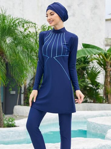 Islamic Swimwear Modest Swimwear Burkini Swimsuits for Girls Full Body Bathing Suit in Saudi Arabia