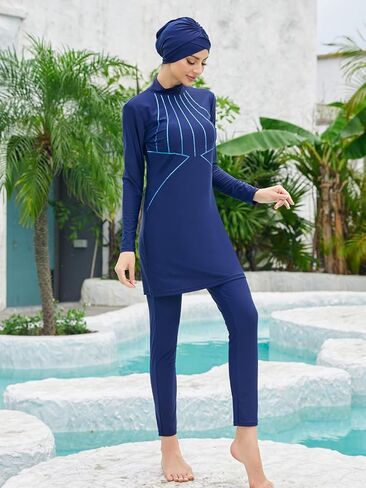 Islamic Swimwear Modest Swimwear Burkini Swimsuits for Girls Full Body Bathing Suit in Saudi Arabia