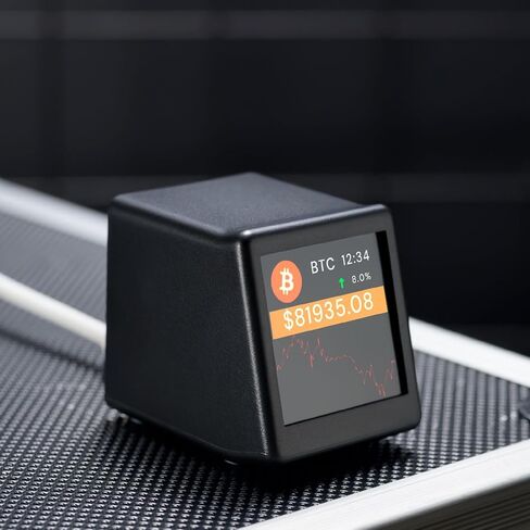 WiFi Bitcoin Crypto Tracker Bitcoin Crypto Price Displayer العملة والأسهم والعقود الآجلة وسعر صرف العملة ومؤشر تعقب الأسعار وعرض الطقس على مدار الساعة in Kuwait