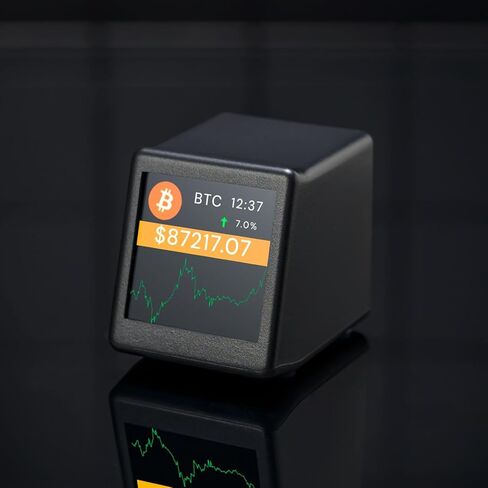 WiFi Bitcoin Crypto Tracker Bitcoin Crypto Price Displayer العملة والأسهم والعقود الآجلة وسعر صرف العملة ومؤشر تعقب الأسعار وعرض الطقس على مدار الساعة in Kuwait