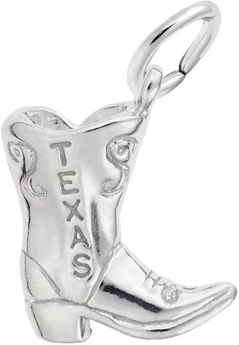 Rembrandt Charms - Detailed Texas Cowboy Boot Charm in Saudi Arabia