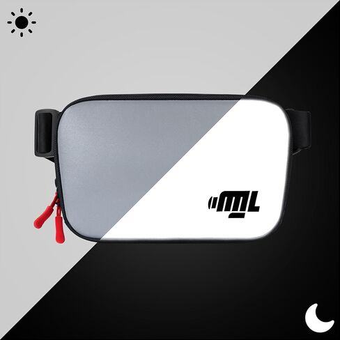 Reflective Sling Bag Backpack Crossbody Bag for Motorcycles, Scooters, Travel, Daily Use in Saudi Arabia