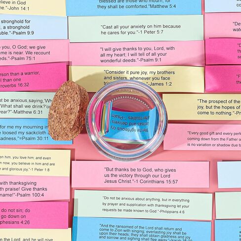 SRANQUILL Unique Christian Birthday Gift for Women, Bible Study Supplies - Scripture Jars, Gifts for Mom & Best Friends in Saudi Arabia