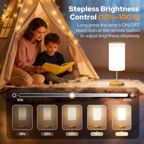 10000 Lux Light Therapy Lamp, Full Spectrum &UV-Free Happy Lamp, Sun Light Therapy Lamps with Remote, 3 Color Temperatures &Stepless Dimming &Timer, Daylight Lamps for Home, Office in Saudi Arabia