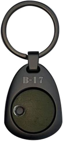 سلسلة مفاتيح/قلادة من الجلد الأسود من طراز بوينج B-17 من الحرب العالمية الثانية الأصلية in Kuwait