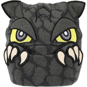 Bioworld Godzilla Peekaboo Claws Gray Cuff Beanie in Kuwait