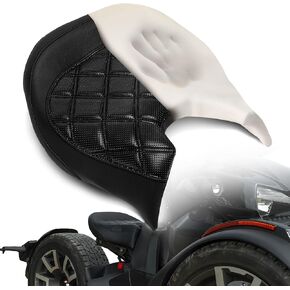 Rider Driver Seat for Can Am Ryker Black Wide And High Driver Comfort Seat Compatible with Can Am Ryker 600 900 Sport Rally Edition 2019-2024 (Red) in Kuwait