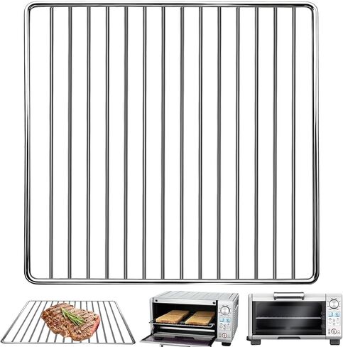 Smart Oven Rack for Breville Oven BOV845BSS, 14''×11.6'' Stainless Steel Air Fryer Accessories Replacement Parts Grill Rack Baking Tray，Dishwasher safe in Kuwait