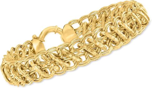 روس سيمونز 18kt الذهب على سوار متعدد الارتباط الاسترليني in Saudi Arabia