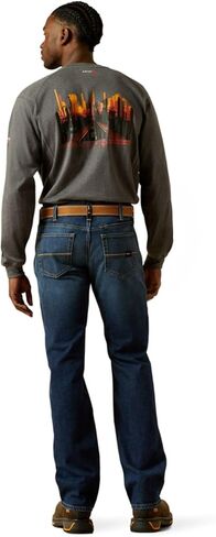 Ariat Men FR M7 Slim Lightweight DuraStretch Straight Leg Jeans in Saudi Arabia