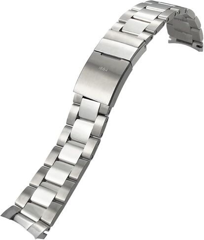 سوار ساعة صلب من الفولاذ المقاوم للصدأ بطرف منحني 22 مم، لأساور حزام ساعة بريتلينغ أفينجر الفضية in Kuwait