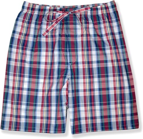 Brooks Brothers Mens Two Piece Pajama Short Sleeve Shirt and Shorts Lounge Set, in Saudi Arabia
