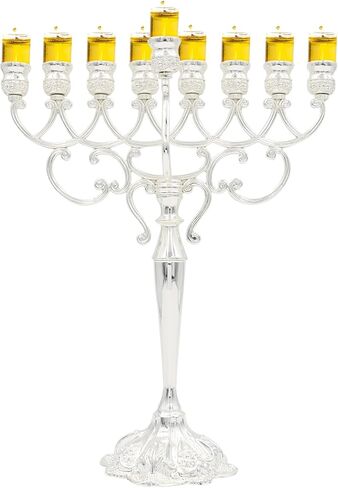 Majestic Giftware YE-HMU-1 شمعدان شانوكا الكلاسيكي المؤكسد، 30.48 سم × 17.78 سم، متعدد الألوان in Kuwait