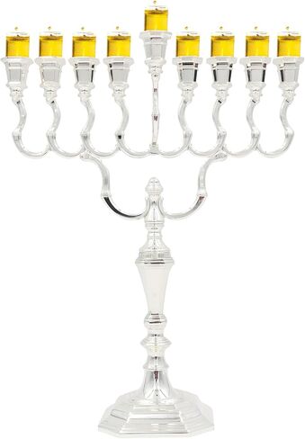 Majestic Giftware YE-HMU-1 شمعدان شانوكا الكلاسيكي المؤكسد، 30.48 سم × 17.78 سم، متعدد الألوان in Kuwait