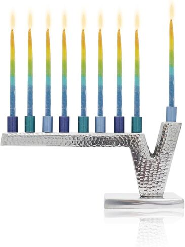 Majestic Giftware YE-HMU-1 شمعدان شانوكا الكلاسيكي المؤكسد، 30.48 سم × 17.78 سم، متعدد الألوان in Kuwait