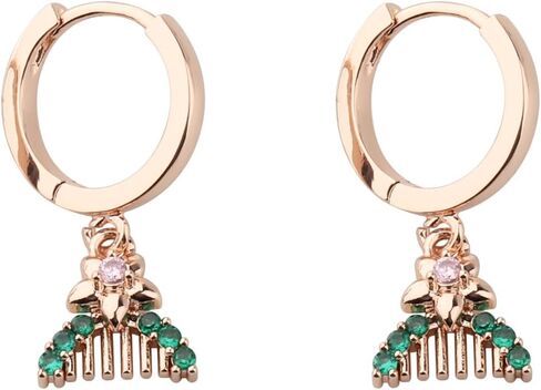 LQRI Princess Mulan Comb Earring Mulan Inspired Gift Heroine Mulan Jewelry Mulan Inspirational Merchandise in Kuwait