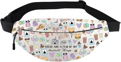 Magic Castle Waist Pack Family Vacation Trip Chest Bags Fairytale Fans Gift For Mouse Snack Lover (Snack Fb) in Saudi Arabia