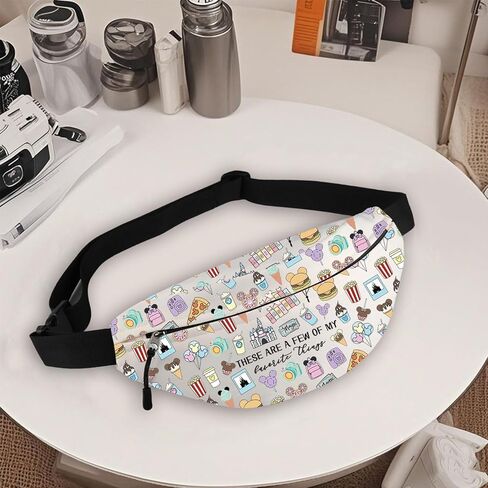 Magic Castle Waist Pack Family Vacation Trip Chest Bags Fairytale Fans Gift For Mouse Snack Lover (Snack Fb) in Saudi Arabia
