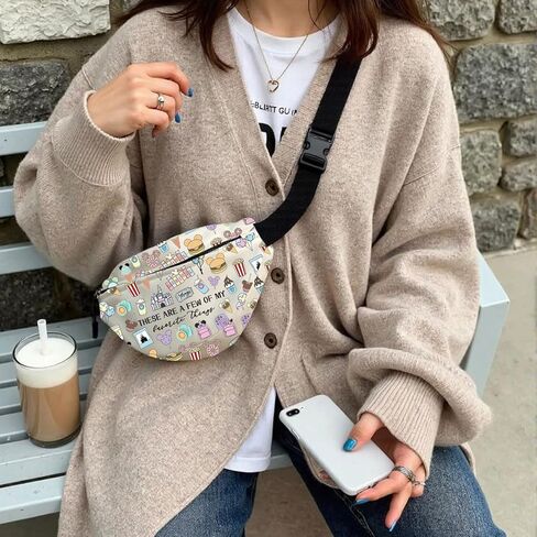 Magic Castle Waist Pack Family Vacation Trip Chest Bags Fairytale Fans Gift For Mouse Snack Lover (Snack Fb) in Saudi Arabia