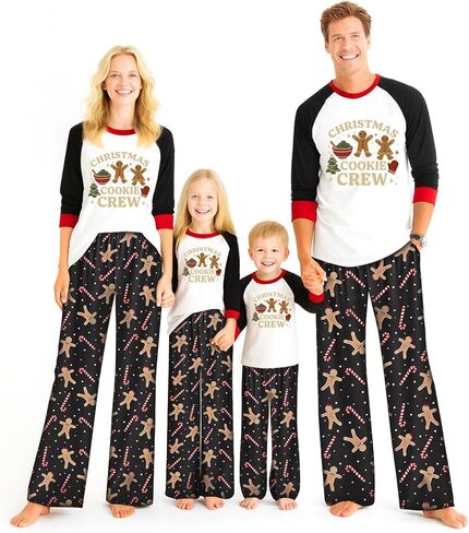 Family Christmas Pajamas Matching Sets, christmas pjs for Couples, Jammies for Family Photos & Holiday Celebrations in Saudi Arabia