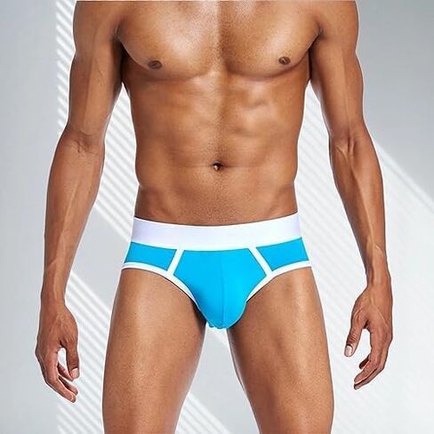 Mens Open Back Briefs Bottomless Underwear Low Waist Mens Assless Men's Backless Briefs in Saudi Arabia