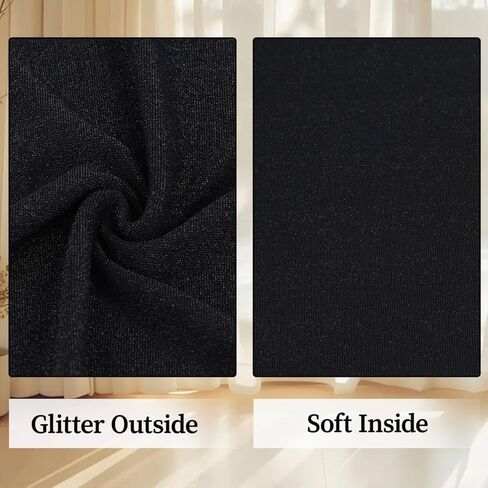 Sparkly Tops for Women, Turtleneck Long Sleeve Slim Fit Glitter Tee Blouse Tops in Saudi Arabia