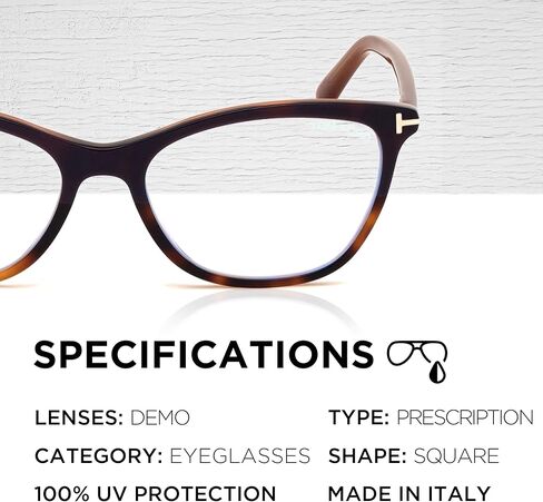 Tom Ford FT5636-B Square Shape Eyeglass Frame With Luxury Eyewear Kit in Saudi Arabia