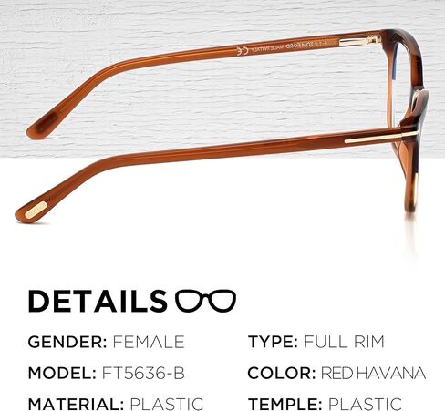 Tom Ford FT5636-B Square Shape Eyeglass Frame With Luxury Eyewear Kit in Saudi Arabia
