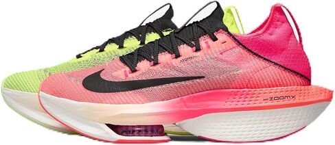 Nike Alphafly 2 Men's Road Racing Shoes (FQ8110-331, Luminous Green/Crimson Tint/Volt/Black) Size 7.5 in Saudi Arabia