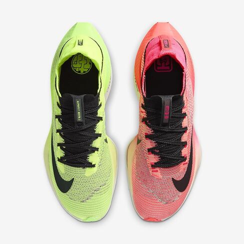 Nike Alphafly 2 Men's Road Racing Shoes (FQ8110-331, Luminous Green/Crimson Tint/Volt/Black) Size 7.5 in Saudi Arabia