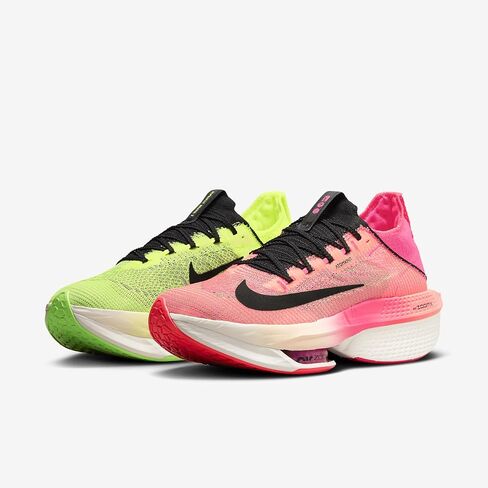 Nike Alphafly 2 Men's Road Racing Shoes (FQ8110-331, Luminous Green/Crimson Tint/Volt/Black) Size 7.5 in Saudi Arabia