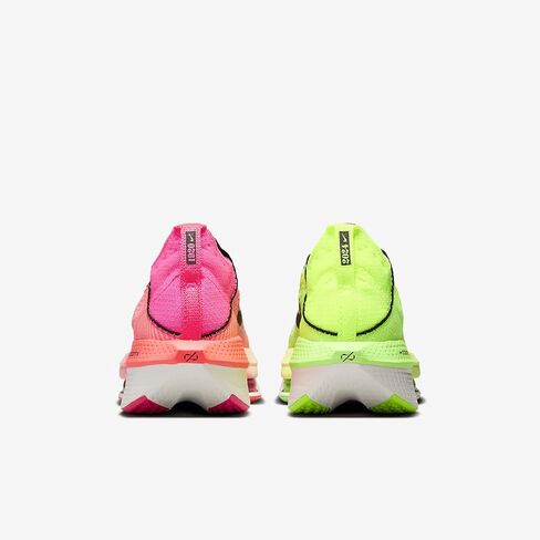 Nike Alphafly 2 Men's Road Racing Shoes (FQ8110-331, Luminous Green/Crimson Tint/Volt/Black) Size 7.5 in Saudi Arabia