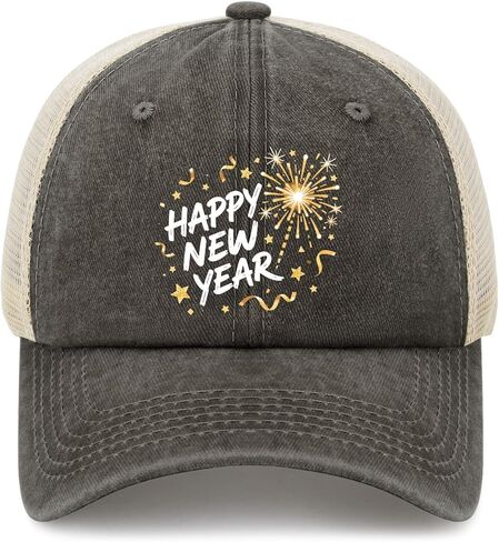 قبعة بيسبول لركوب الدراجات للرجال من Happy New Year in Kuwait