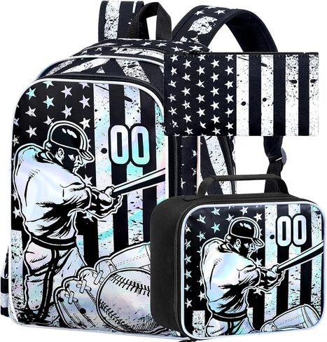 CCJPX 3PCS Mermaid Backpack for Girls, 16"Kids Preschool Bookbag with Lunch Box, Cute Water Resistant Elementary School Bag for Teen Kindergarten Toddler in Kuwait