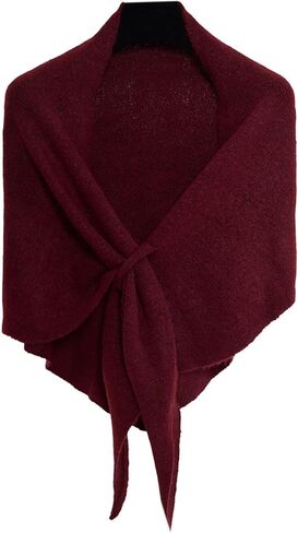 Pashmina Shawl Wraps Wool Cashmere Knitted Cape Shoulder Top Sweater for Women Evening Wedding Gifts in Saudi Arabia