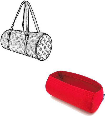 Papillon 30 organizer,Papillon 30 insert,Purse insert organizer.(Red-Papillon 30) in Saudi Arabia