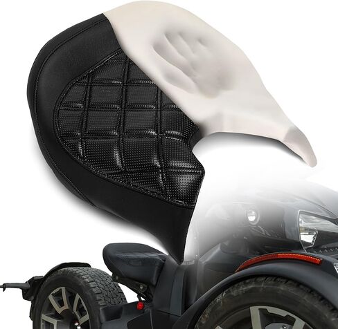 Rider Driver Seat for Can Am Ryker Black Wide And High Driver Comfort Seat Compatible with Can Am Ryker 600 900 Sport Rally Edition 2019-2024 (Red) in Kuwait