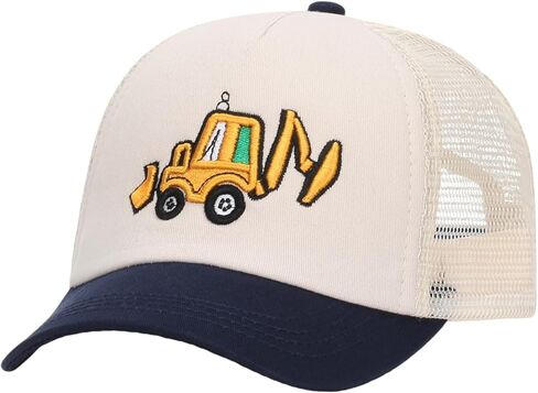 Toddler Baseball Hat Sun Protection Baby Boy Baseball Cap Adjustable Fit Mesh Baseball Hat Outdoor Beach Sun Cap for Kids in Saudi Arabia