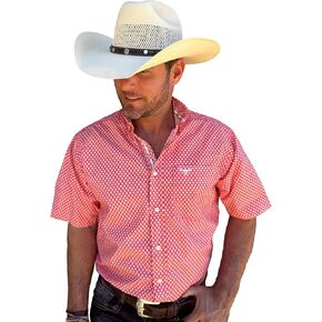 قميص Drover Cowboy Threads للرجال بأكمام قصيرة، سلسلة Signature Series فورمان in Kuwait