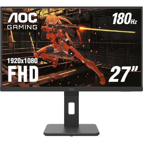 AOC Q32G11ZNE 32" Frameless Gaming Monitor QHD 2560 x 1440, 240Hz, 0.5ms Response time, HDR Ready, Console Gaming Ready, 3-Year Zero Dead Pixel Guarantee, Black in Kuwait