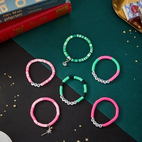 Wicked Friendship Bracelets Gifts for Women Magic Wand&Witch Hat Stretch Beaded Bracelet Witch Merch Jewelry Fans Party Dress Costume Accessories Decor Ghristmas Gifts in Saudi Arabia