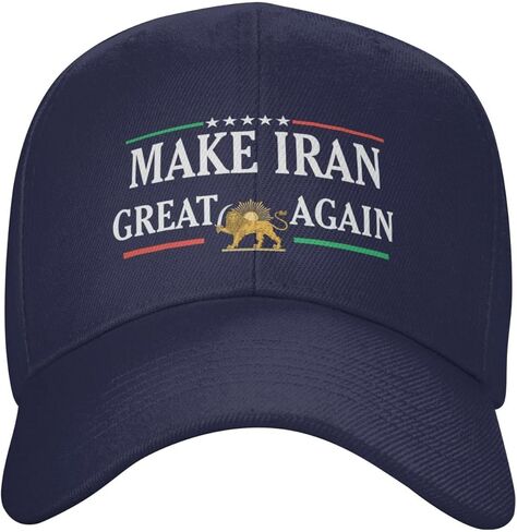 Make Iran Great Again Hat Trucker Cap for Men Women Black K19 in Saudi Arabia