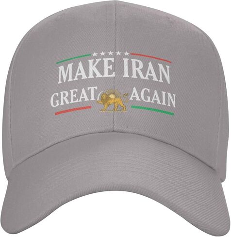 Make Iran Great Again Hat Trucker Cap for Men Women Black K19 in Saudi Arabia